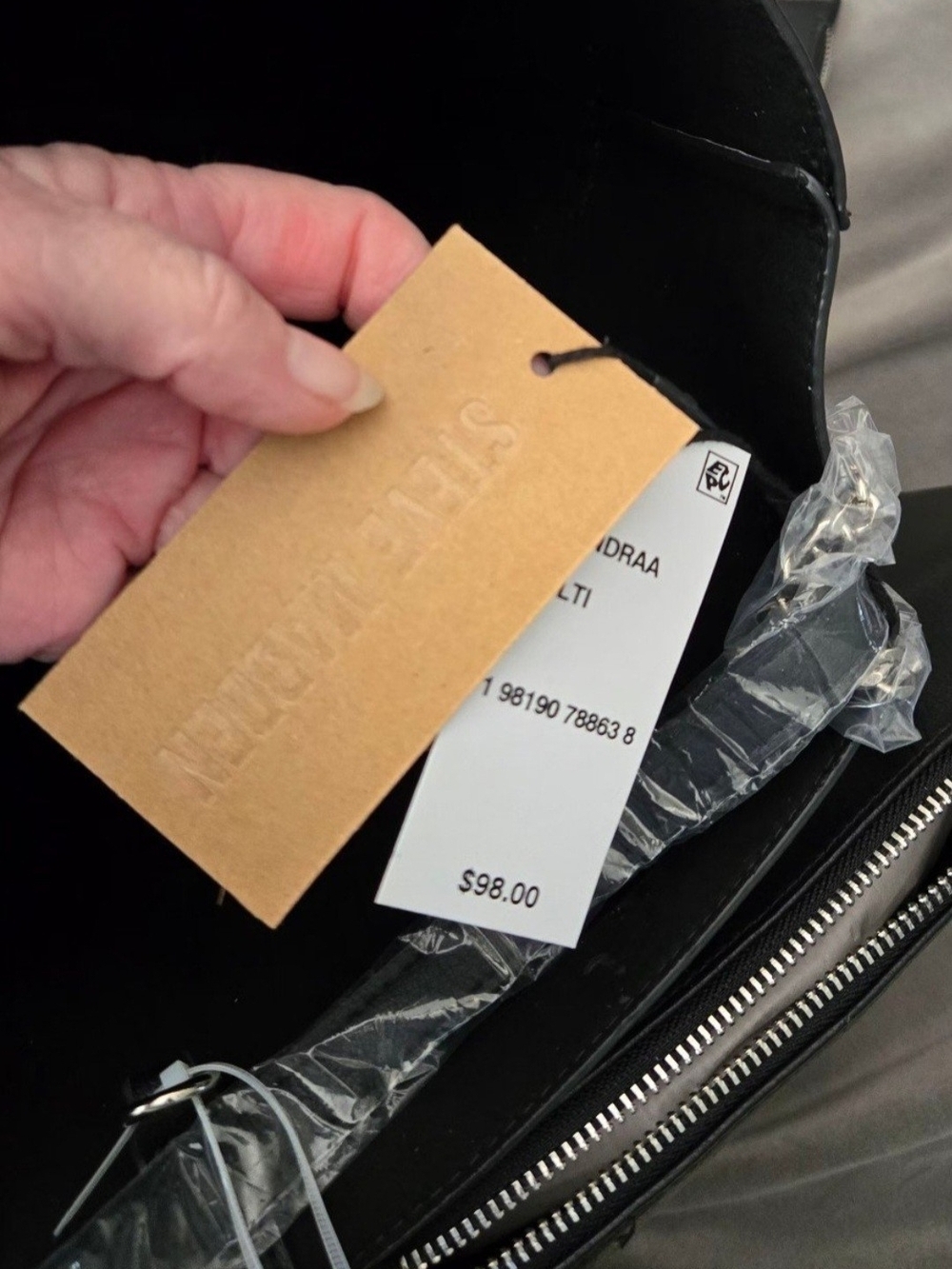 Steve Madden Kendraa Tote With Pouch #1236 - Picture 5 of 10